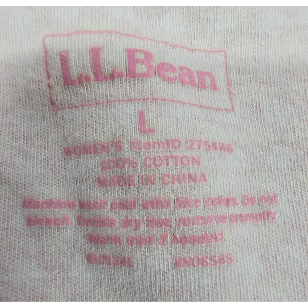 LL Bean Womens Nightgown Sleeveless Cottagecore Prairie Pintuck Pink Polkadots L - Picture 7 of 7